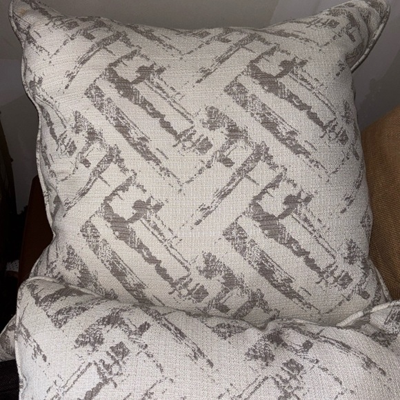 2 Large Couture Throw Pillows - Picture 7 of 12